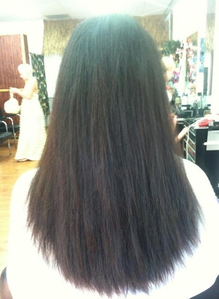 Hair Extensions - After