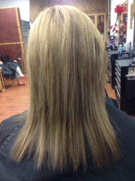 Hair Extensions - Before