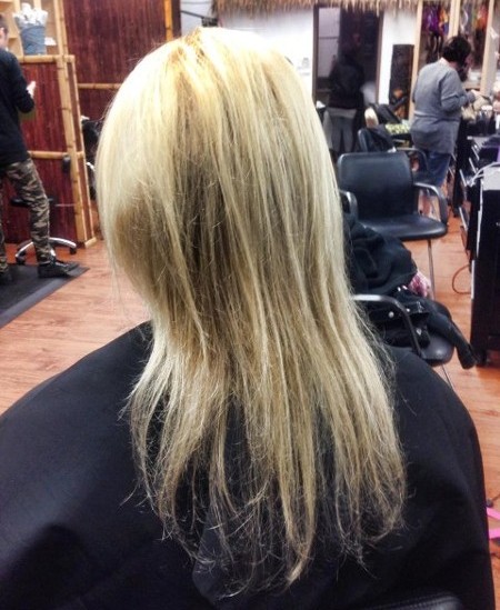 Hair Extensions - Before